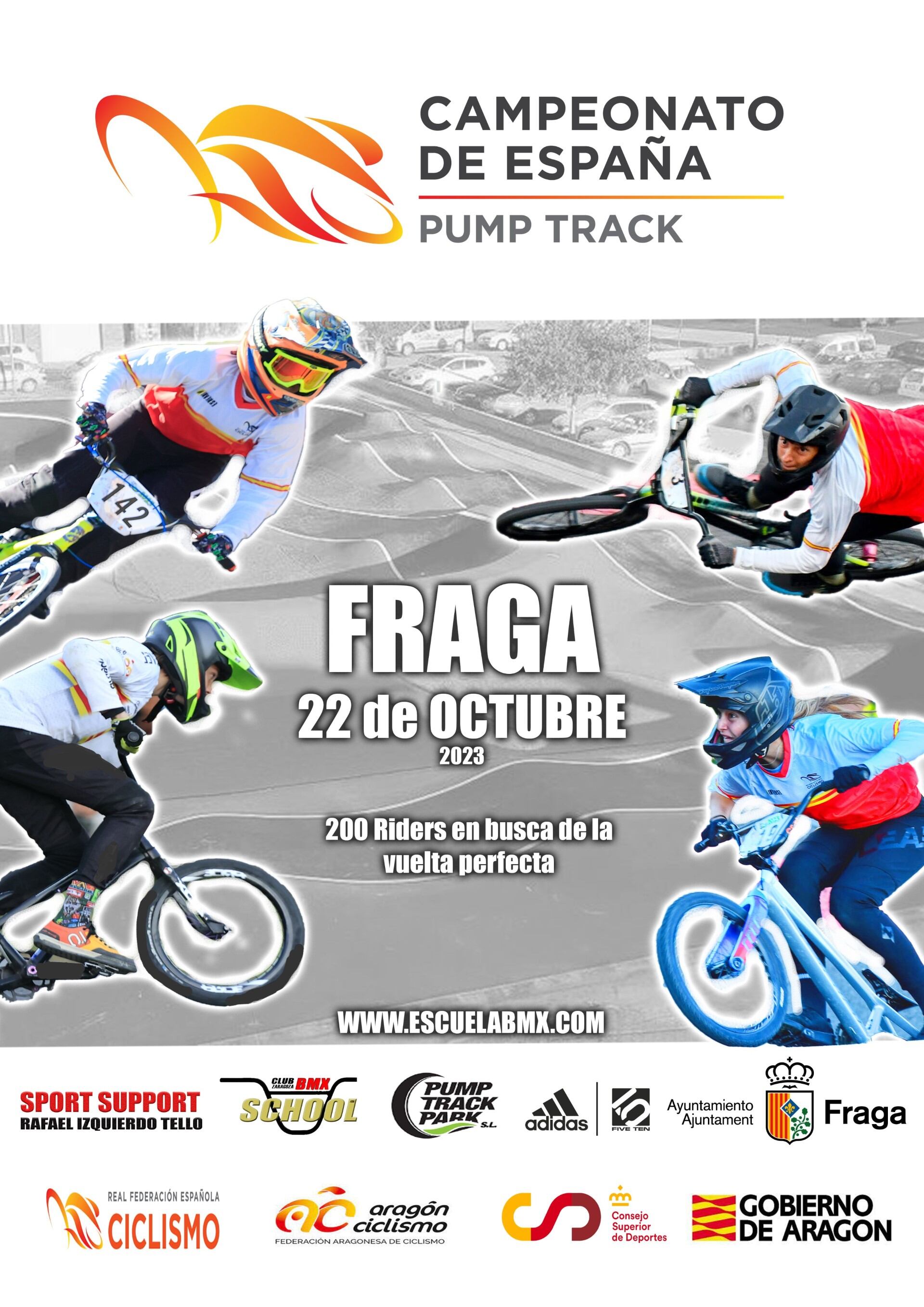 Campeonato de España de Pump Track en Fraga