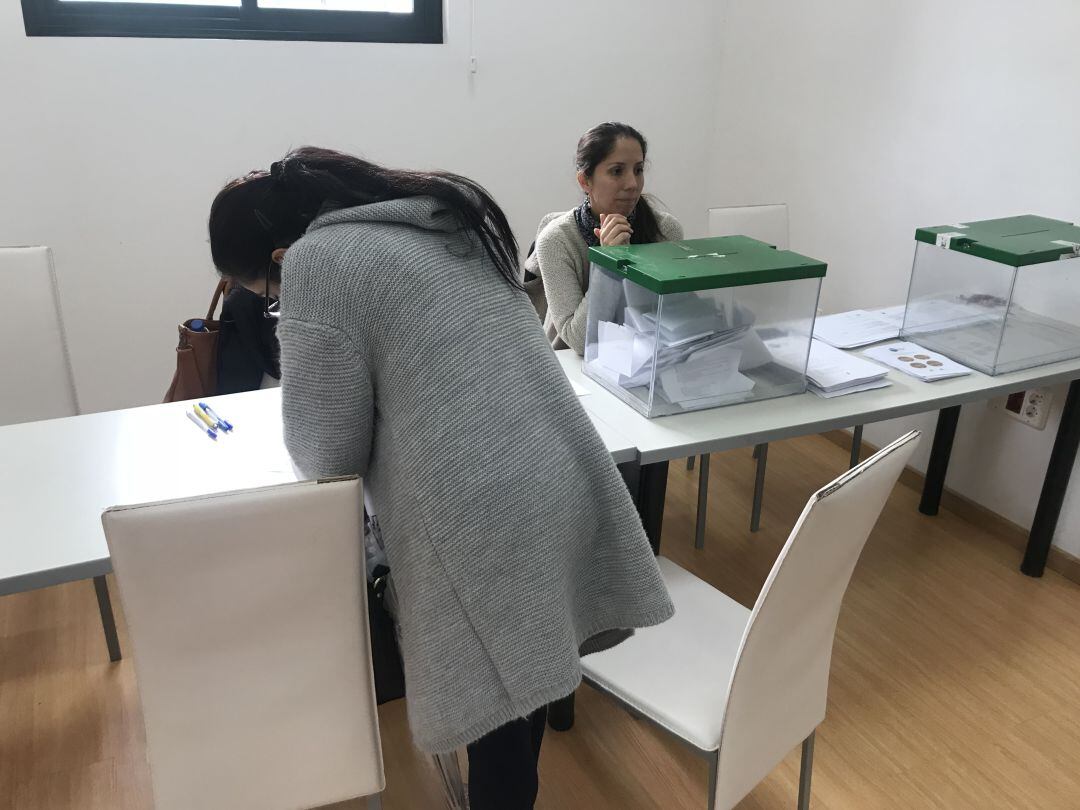 El Centro de Mayores ha sido una de las sedes de votación