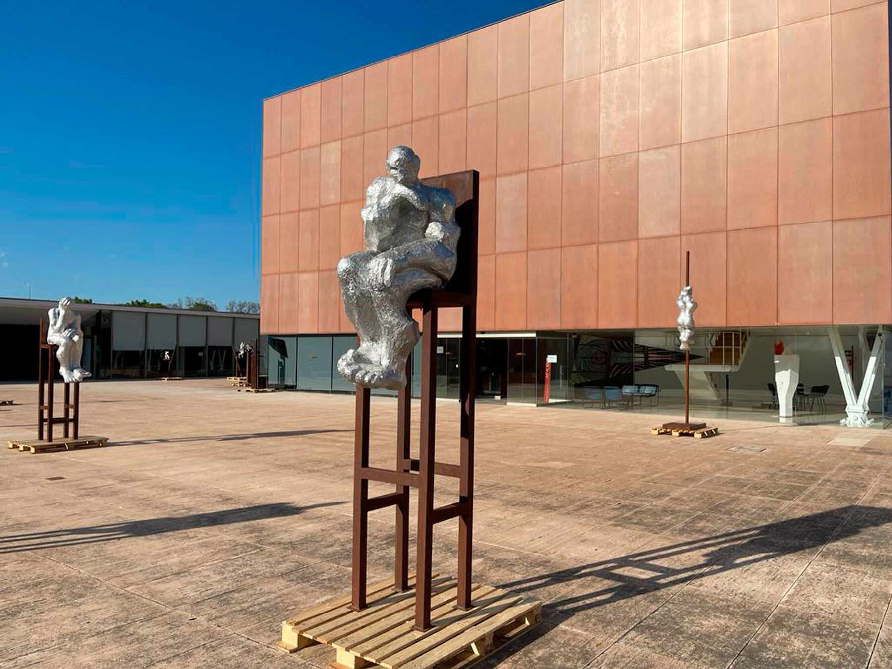 Una imatge de l&#039;exposició de Moisés Gil en el MUA