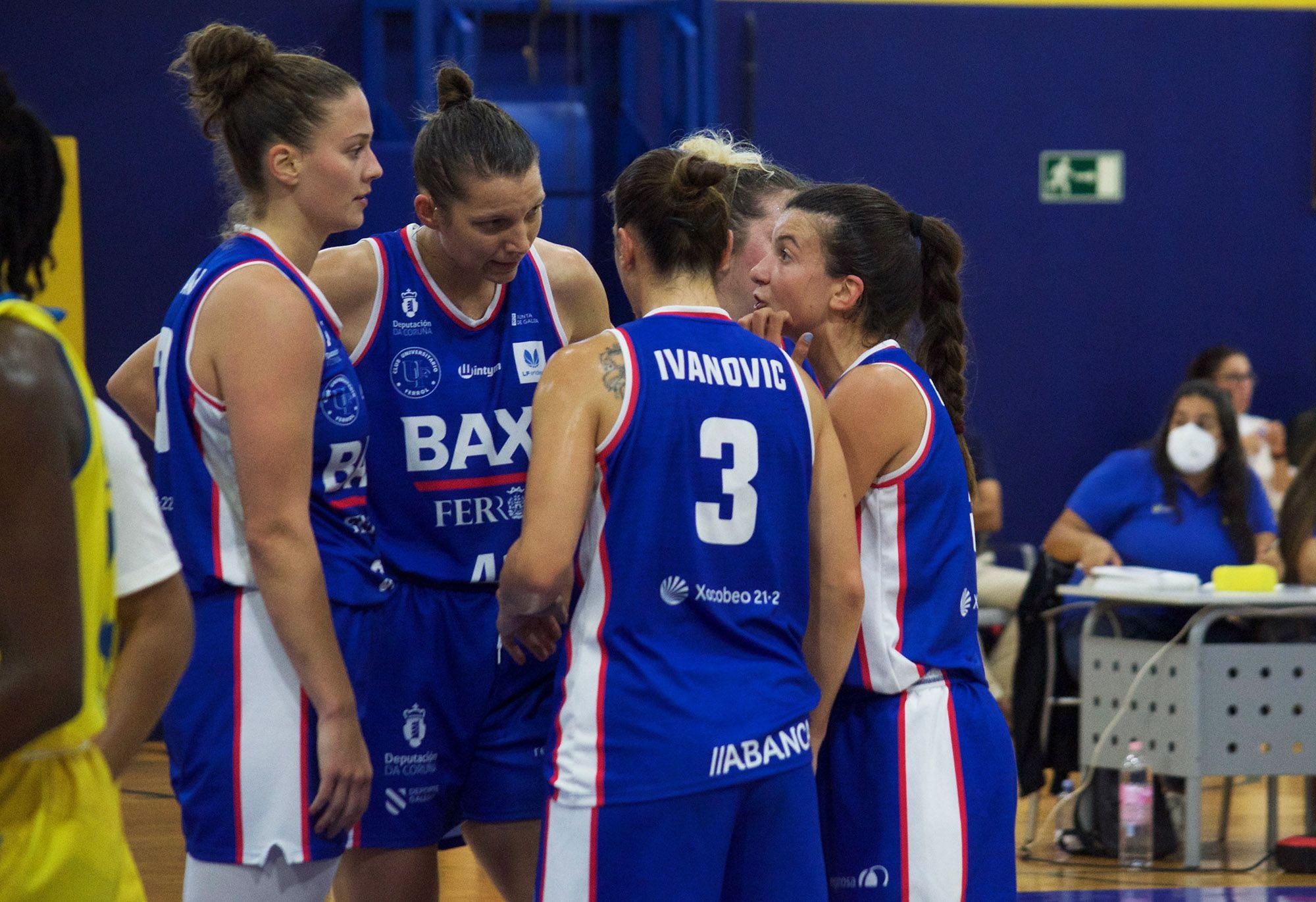 Partido de esta temporada del equipo ferrolano (foto: Baxi Ferrol)