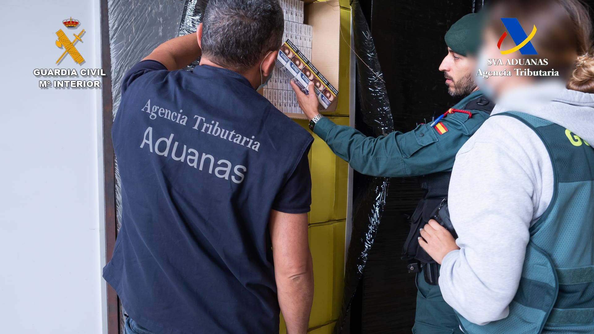 Desarticulada en Navarra la mayor red de fabricación y distribución de tabaco de contrabando de Europa