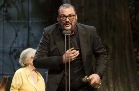 Lolo dedicó el premio a su mujer María,a su madre y a Cazorla