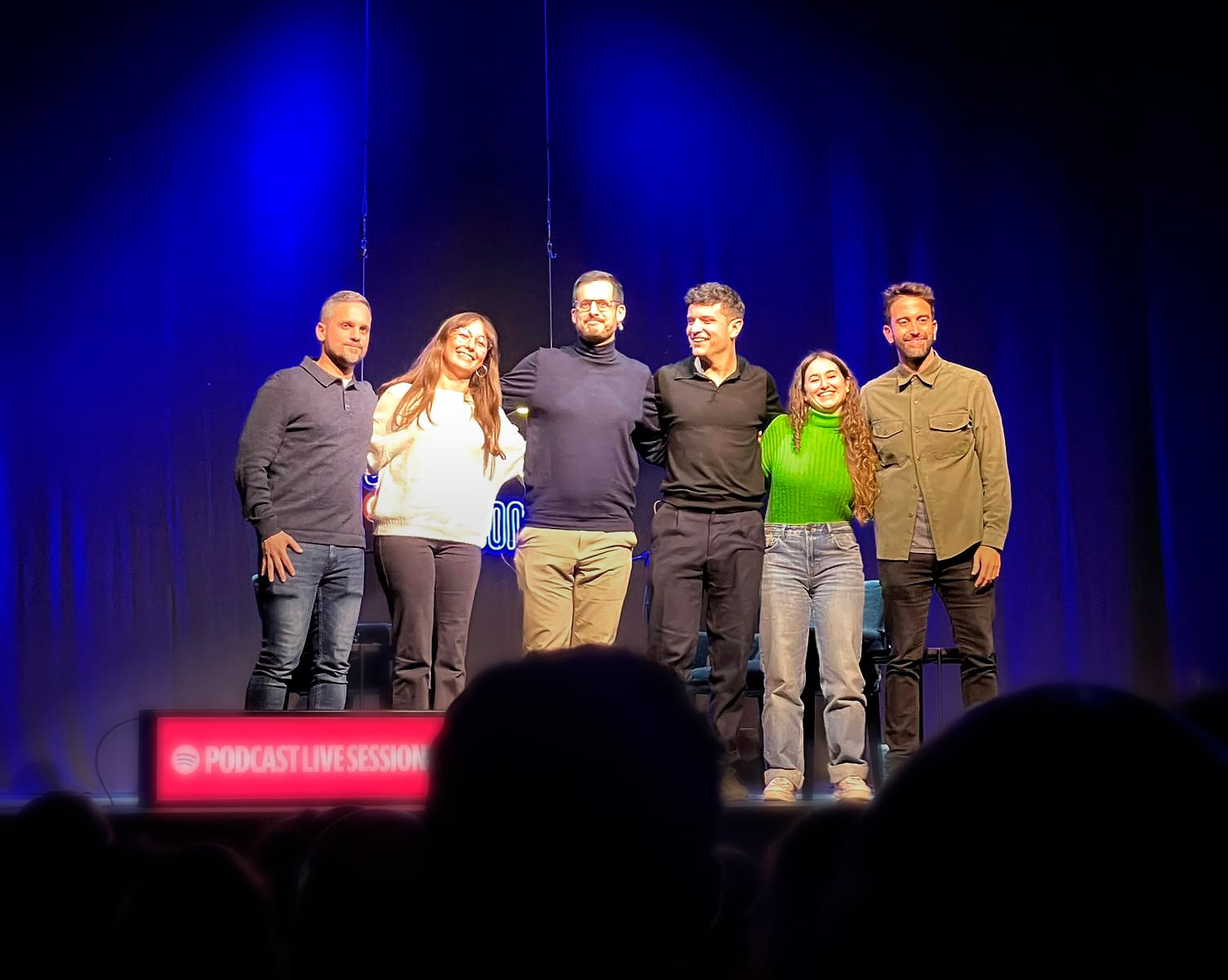Los integrantes del pódcast Sastre y Maldonado.