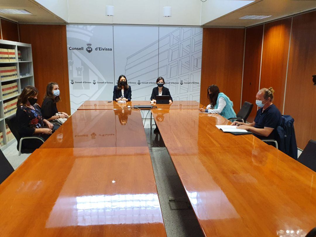 Reunión mantenida este lunes