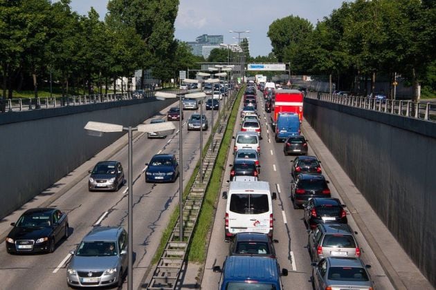 Las emisiones del transporte suponen un 25% del total de las emisiones de gases de efecto invernadero