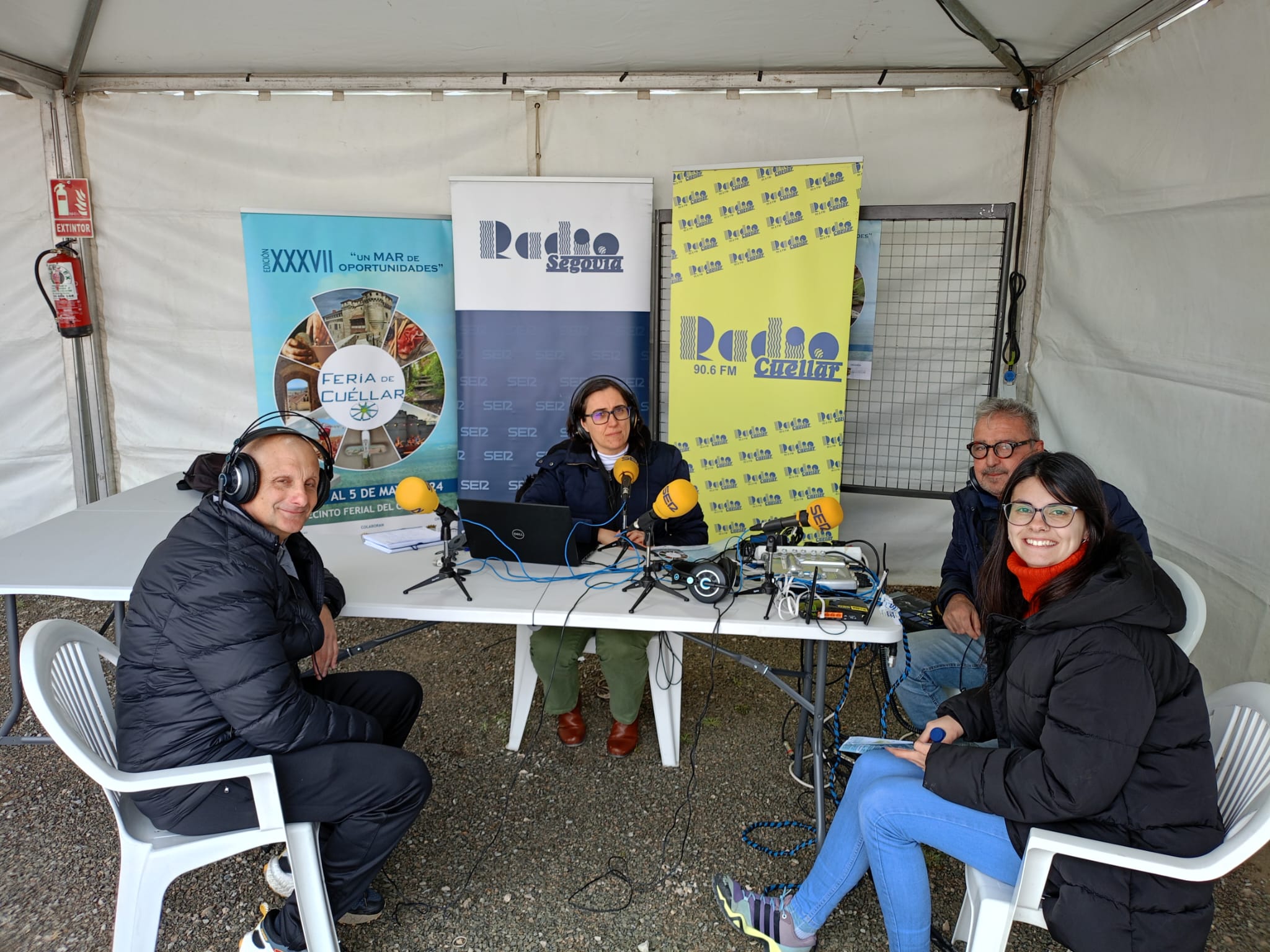 Radio Segovia en la Feria de Cuéllar 2024