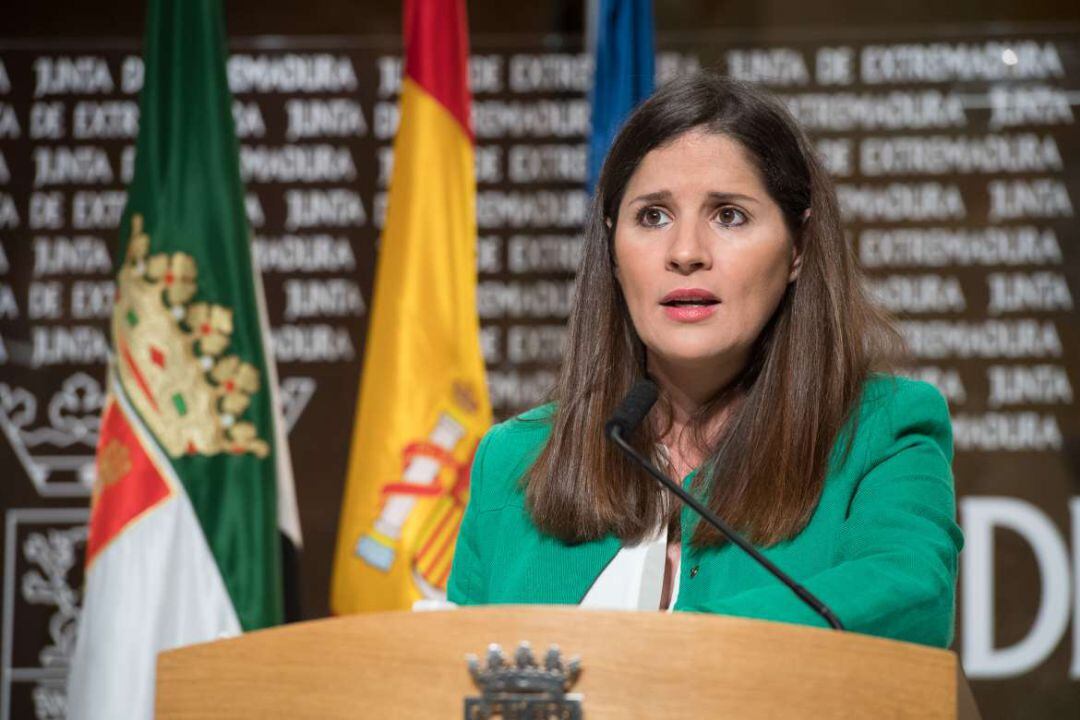 La portavoz del Gobierno Isabel Gil Rosiña