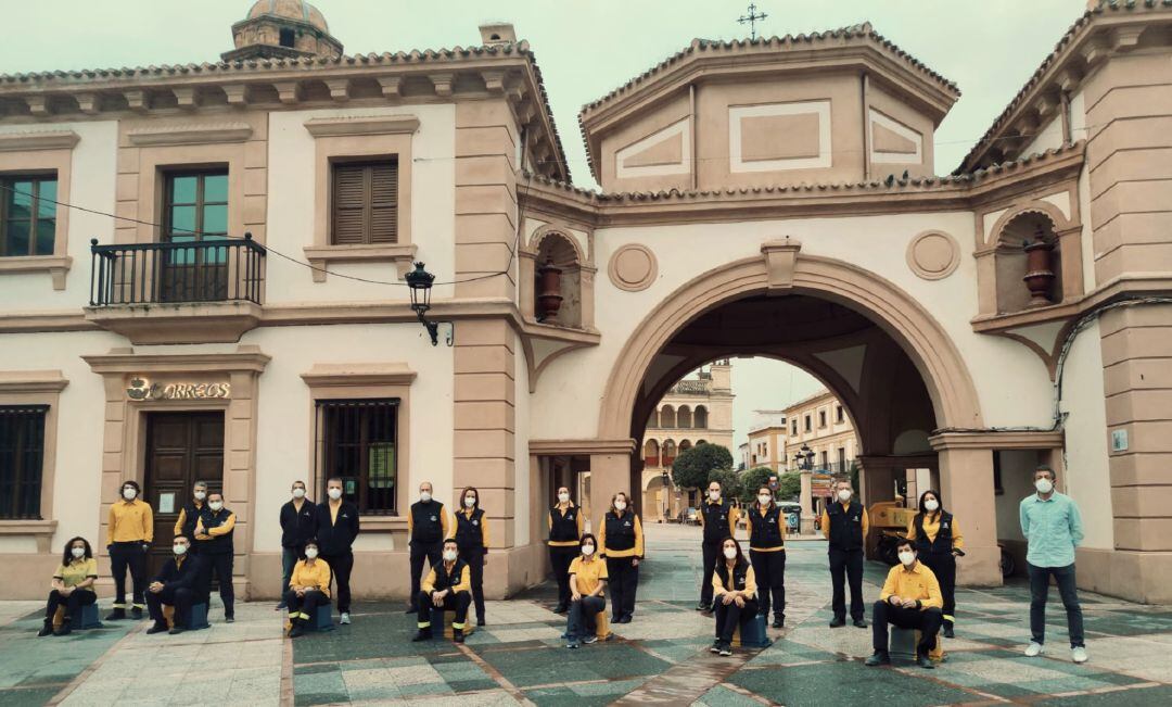 Unidad de Distribución de Andújar que ha quedado en 2º puesto en el Premio a la Excelencia. 