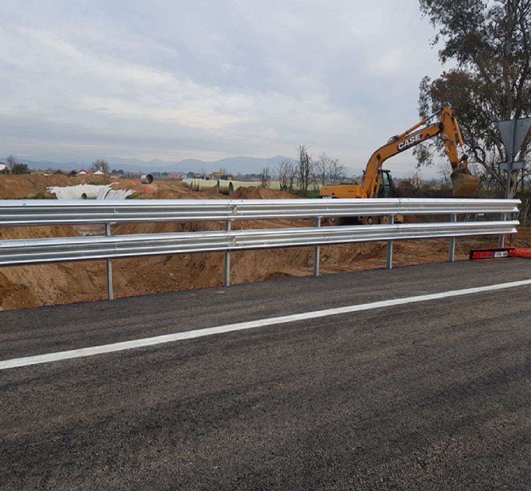 Carretera Nacional V  (tramo arreglado)