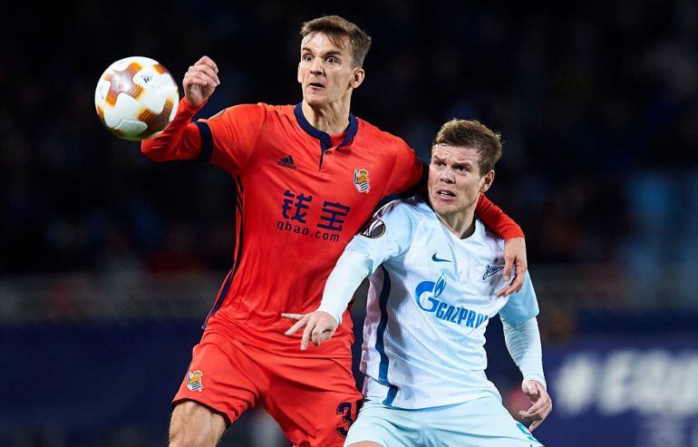 La camiseta del equipo vasco.