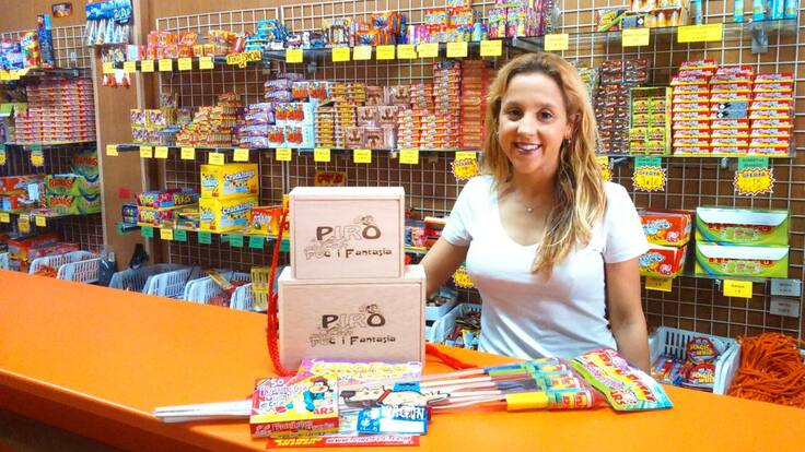 Reportaje tienda de pirotécnia