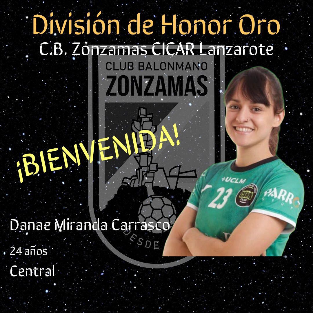 La nueva jugadora del CB Zonzamas, Danae Miranda.