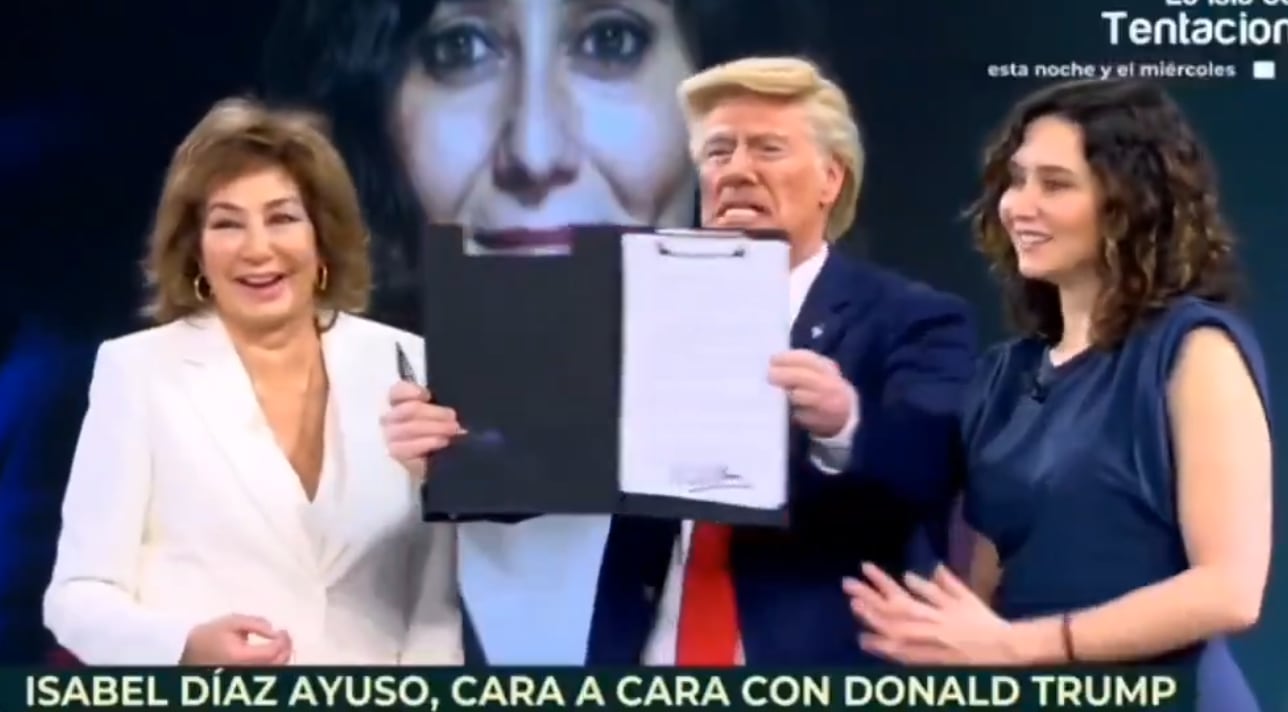 Carlos Latre se ha estrenado en &#039;El programa de Ana Rosa&#039; imitando a Donald Trump