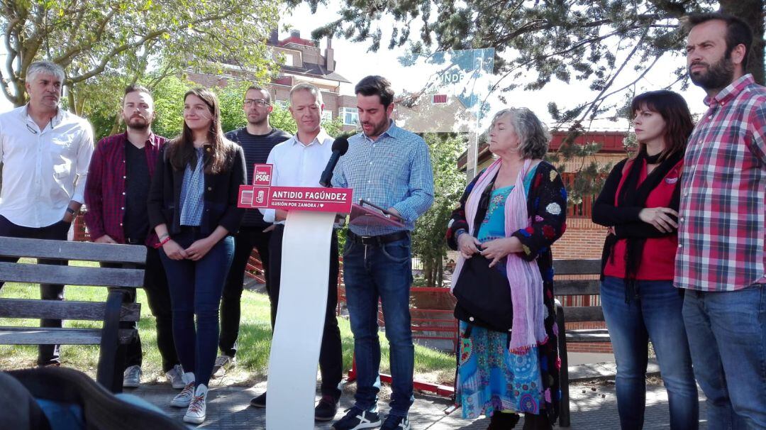 Acto de final de campaña del PSOE en las Elecciones Municipales