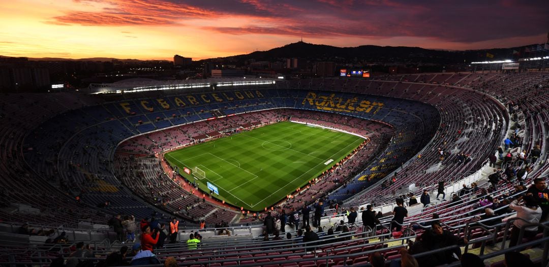 El Camp Nou, en una imagen de archivo