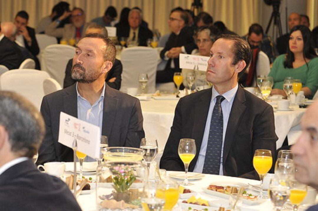 Carlos Gonzalez en el desayuno informativo en Madrid esta mañana