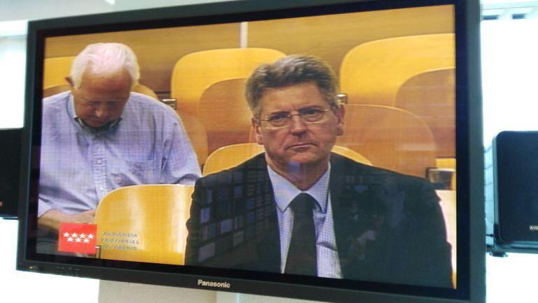 Emilio Monteagudo durante el juicio del Madrid Arena