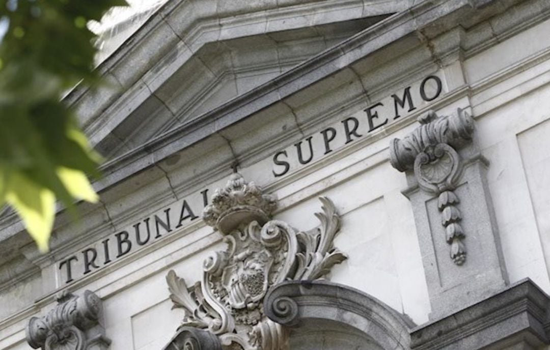 Fachada del Tribunal Supremo.