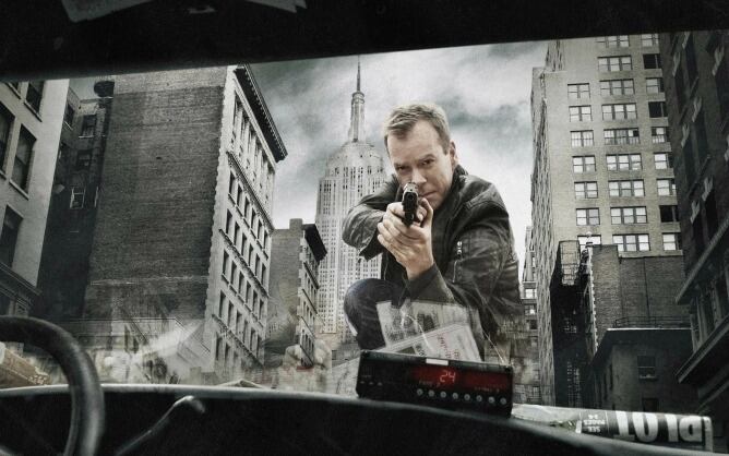 Imagen promocional de la serie '24' de la cadena Fox