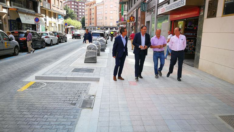 El Alcalde ha visitado las obras