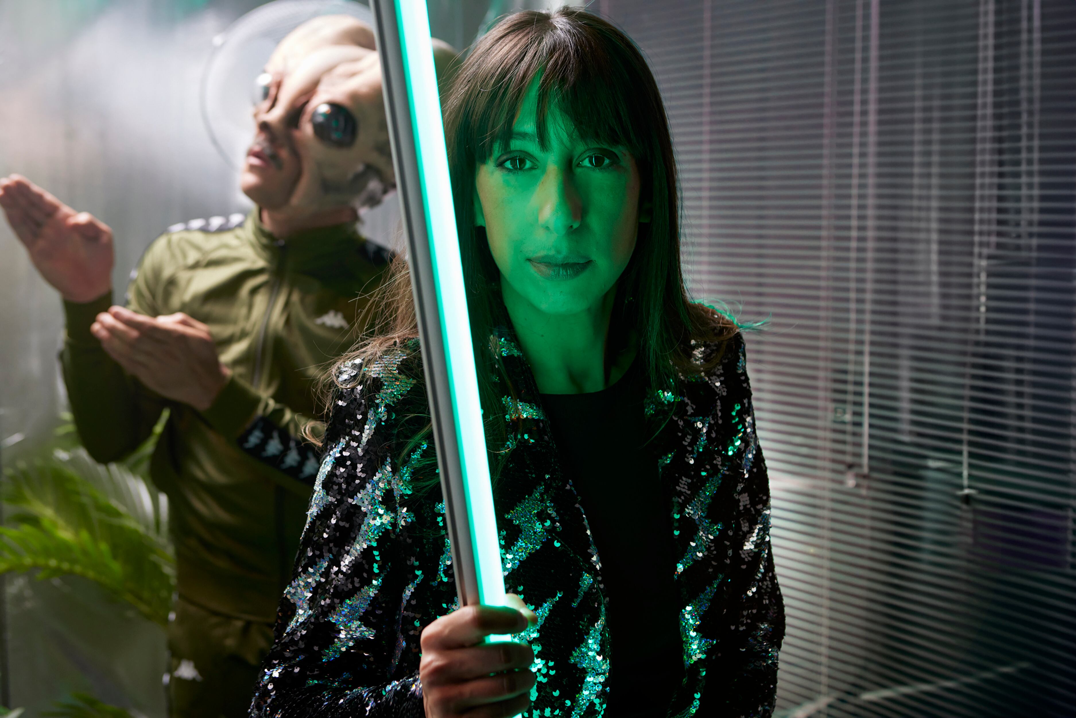 Carlos Beluga y Maricel Álvarez en &#039;Vendrán los alienígenas y tendrán tus ojos&#039;