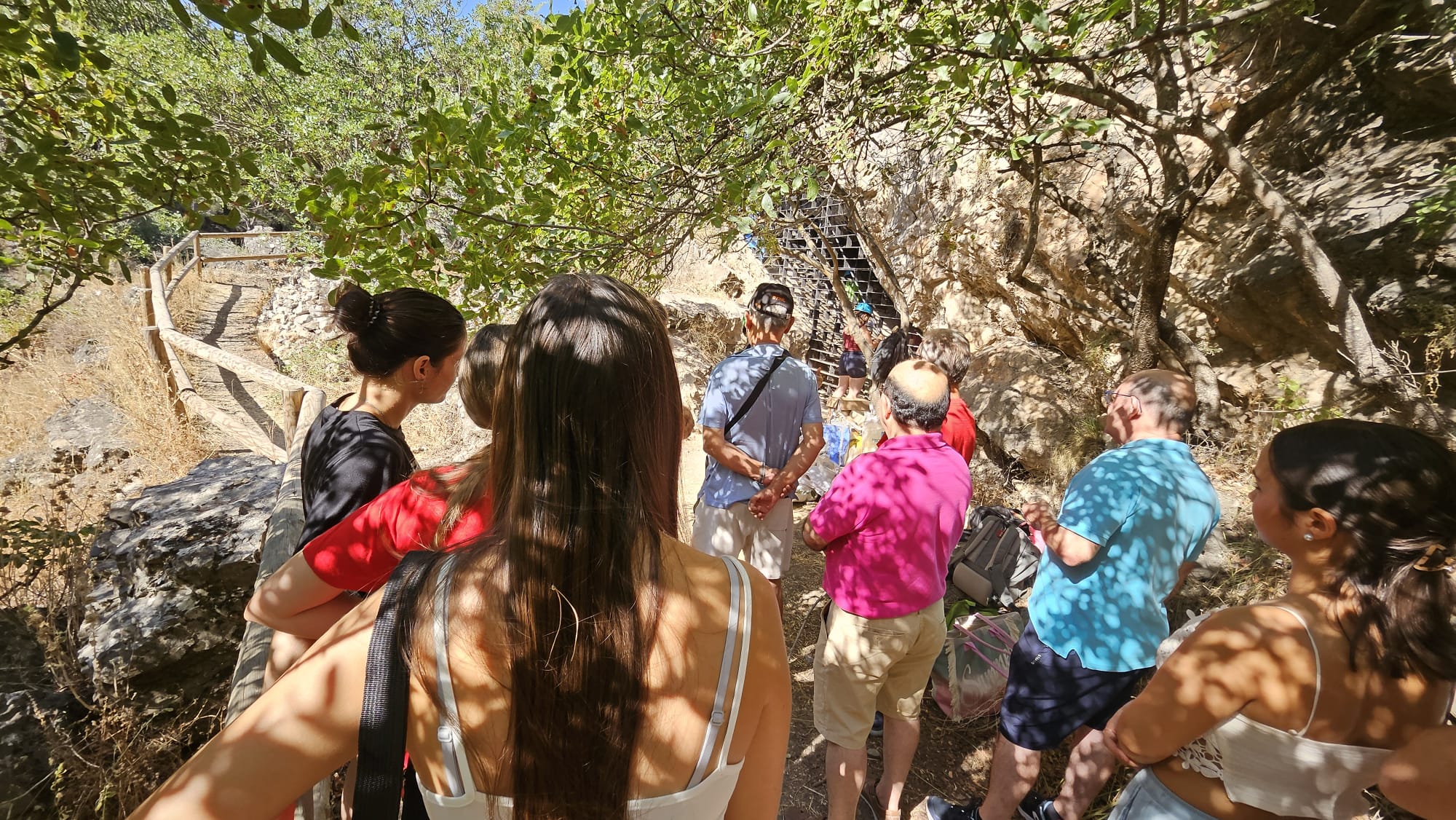 Uno de los grupos asistentes a la jornada de Puertas Abiertas