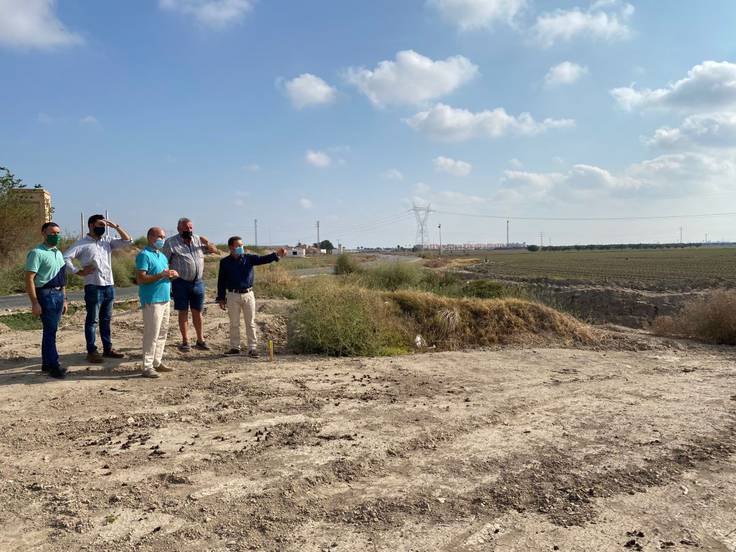 Terrenos donde se ha construido el  Tanque de Tormentas ( foto de archivo)