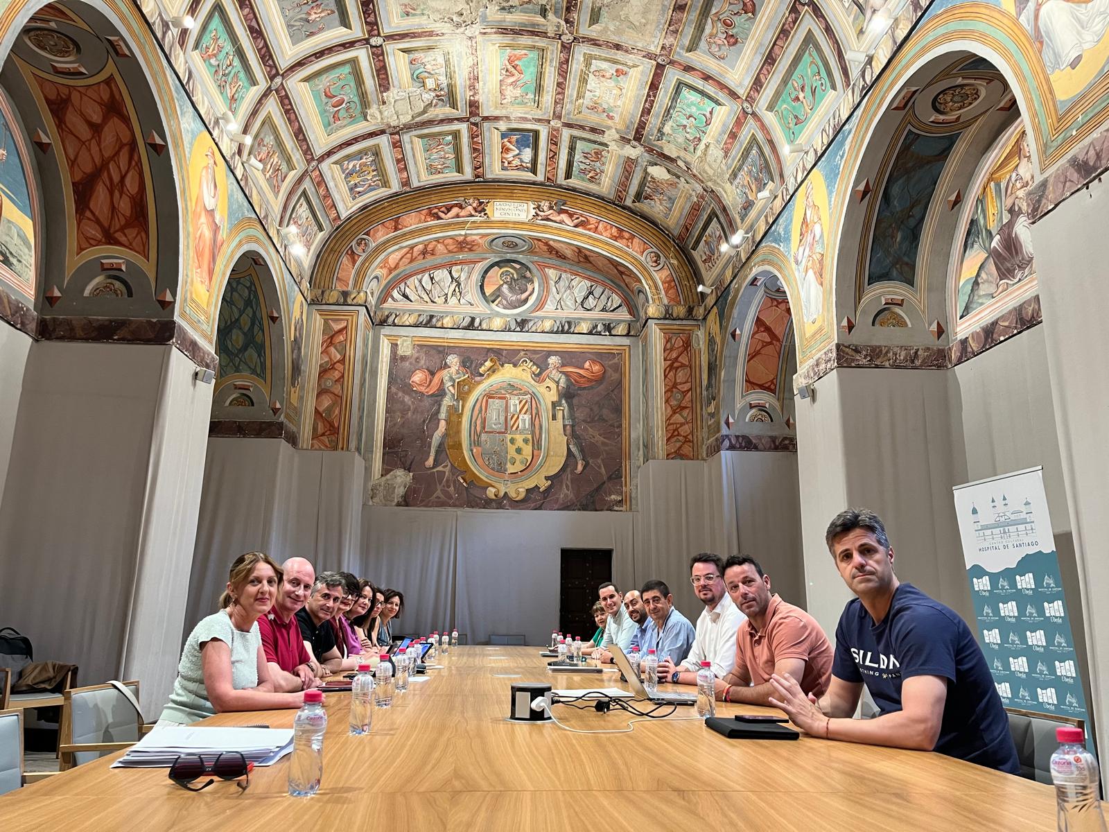 Reunión de trabajo del Equipo de Gobierno de la Diputación en Úbeda