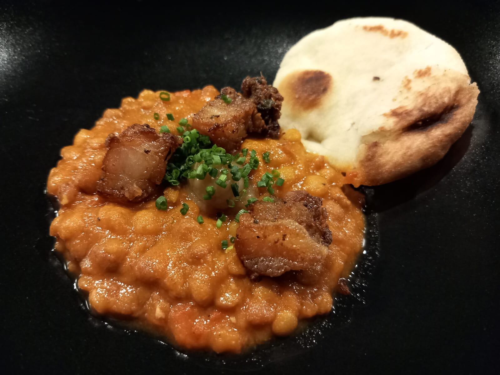 Lentejas tandoori y masala