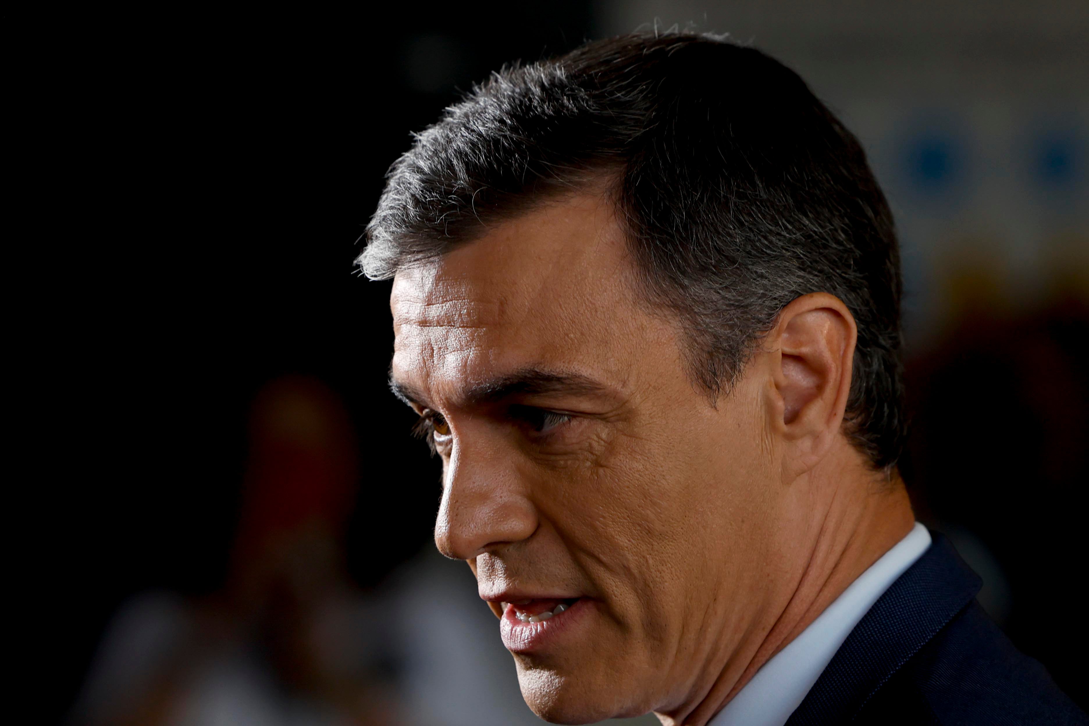 El presidente del Gobierno y candidato a la reelección por el PSOE, Pedro Sánchez