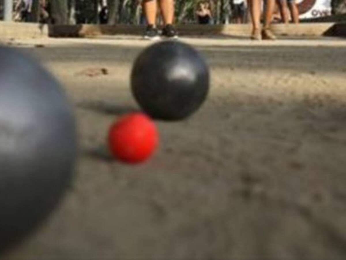 Preparados para la gran cita nacinonal de Petanca