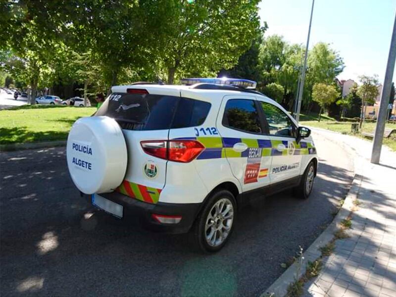 Vehículo de la Policía Local de Algete