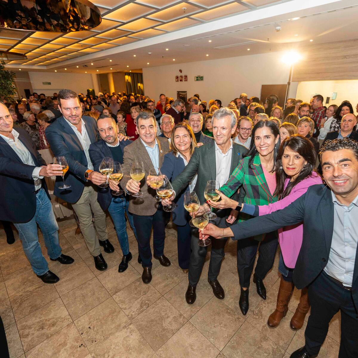 Alfonso Rueda reivindica desde Vigo el compromiso de la Xunta con la ciudad y su apuesta por las infraestructuras y la vivienda