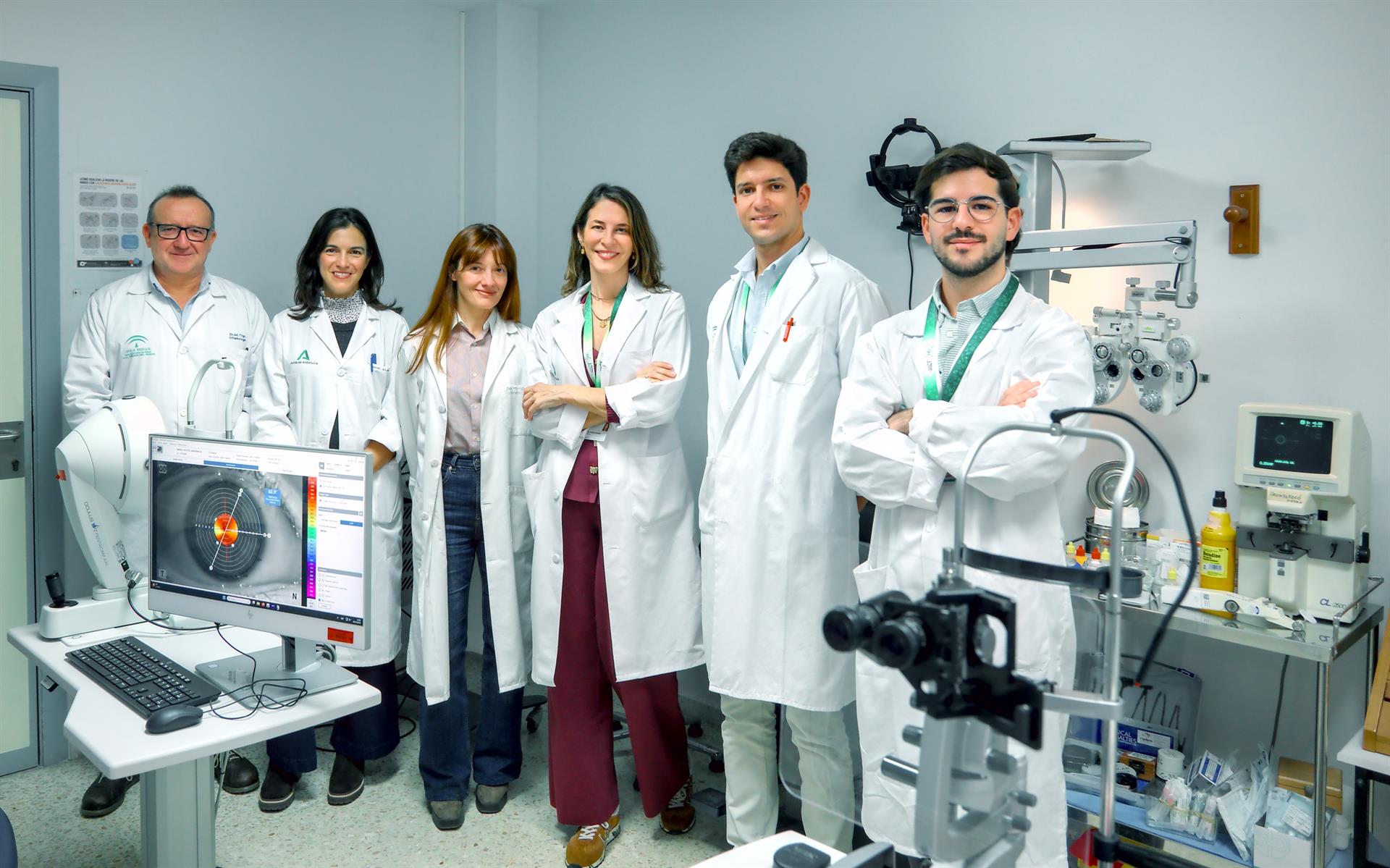 El servicio de Oftalmología del Hospital Universitario Virgen del Rocío de Sevilla