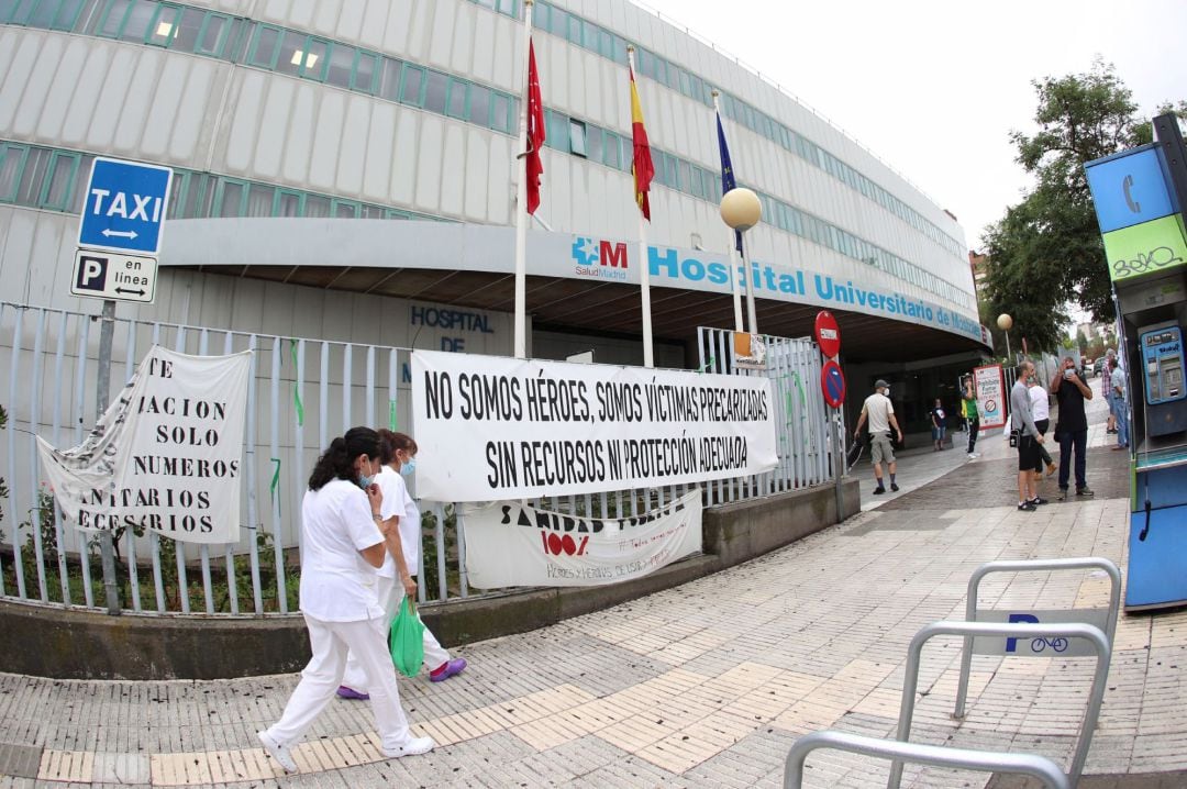 Hospital Universitario de Móstoles cuya dirección ha decidido mantener suspendida toda cirugía no prioritaria en el centro.