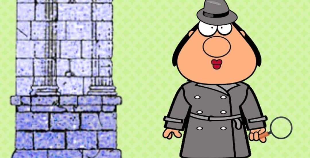 Detalle del cartel anunciador