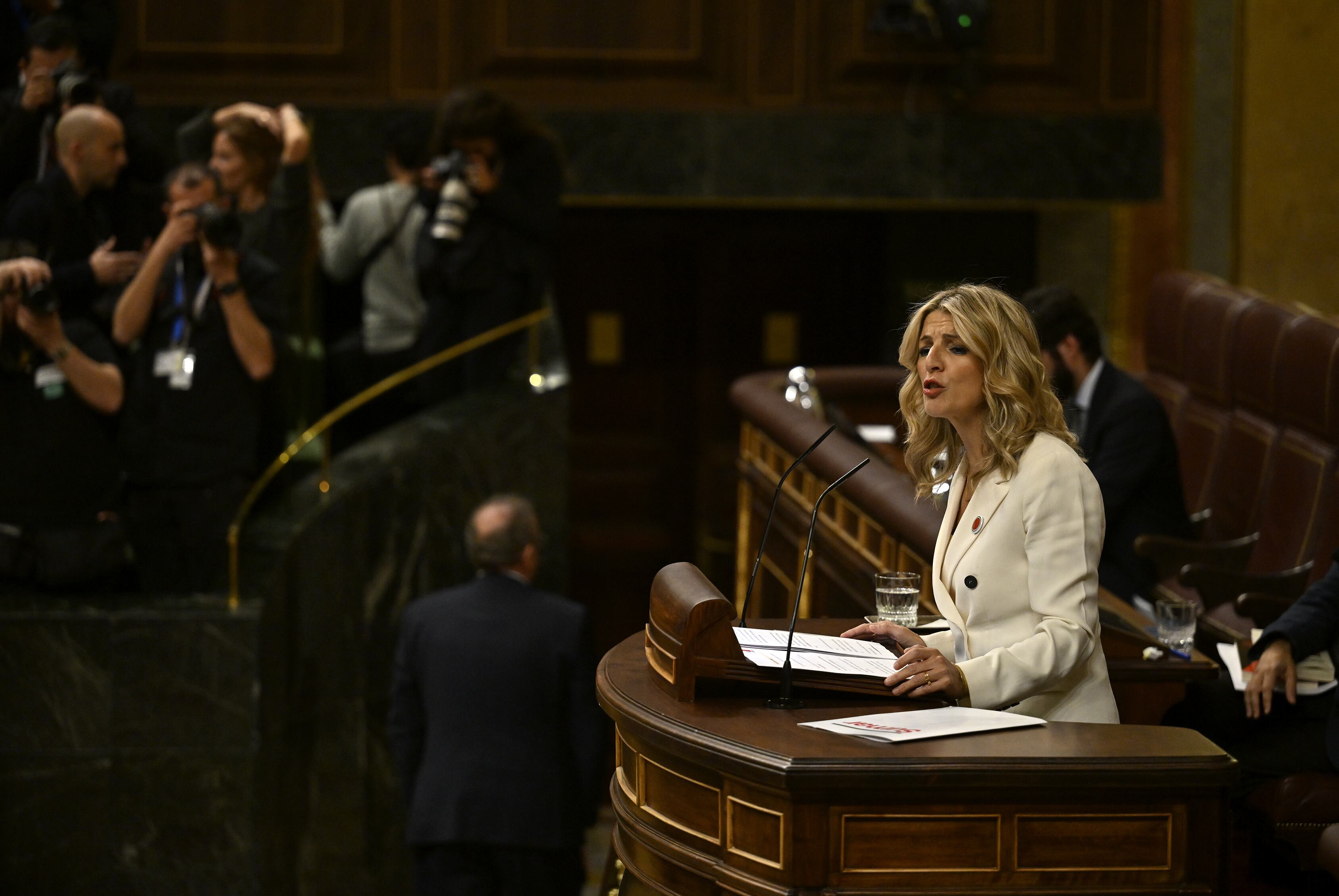 Yolanda Díaz en el Congreso
