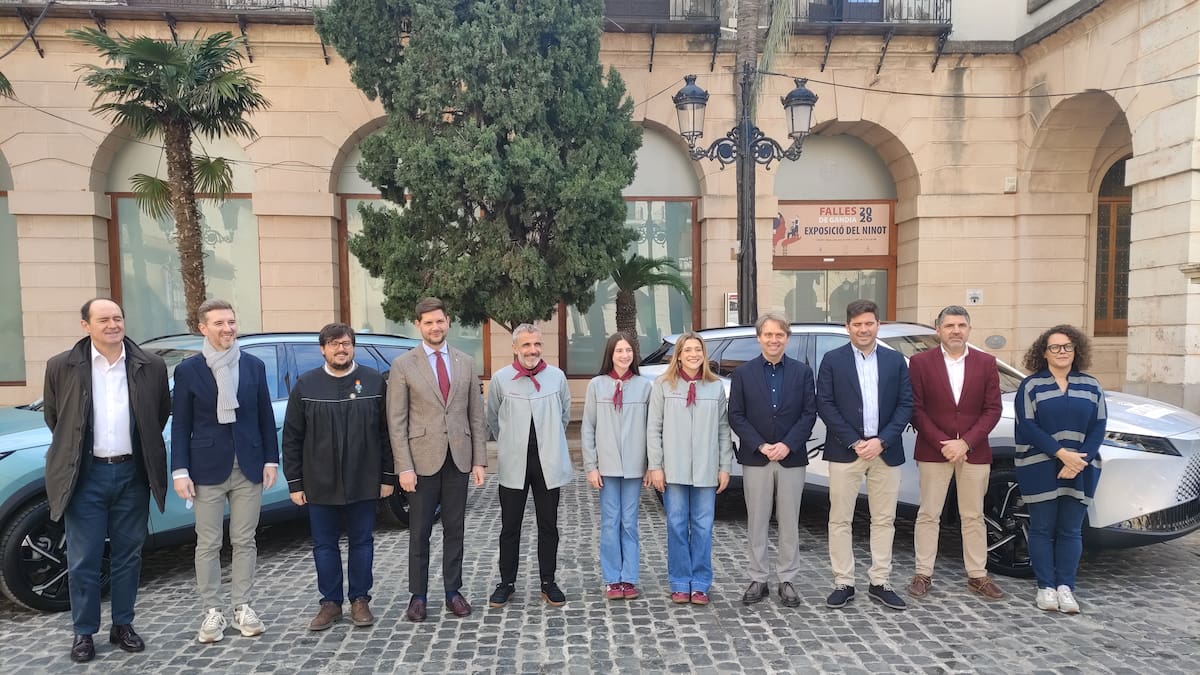 El OMODA 7 de Moll Motor, coche oficial de las Falleras Mayores de Gandia 2026