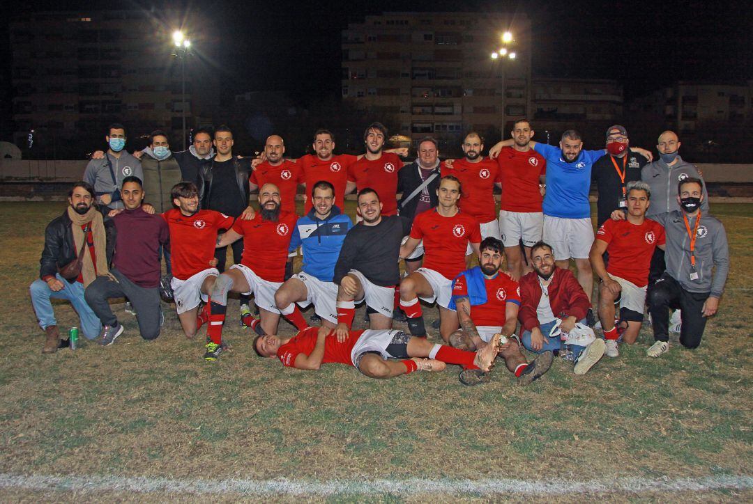 El Monastil Rugby Elda celebró su segunda victoria de la temporada