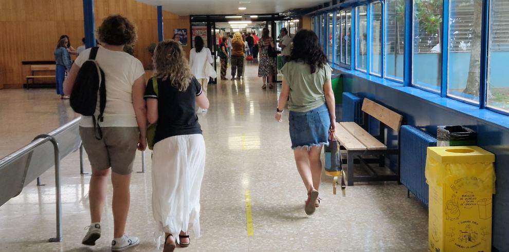 Instalaciones del IES Pirámide en Huesca, donde se celebrará el Congreso