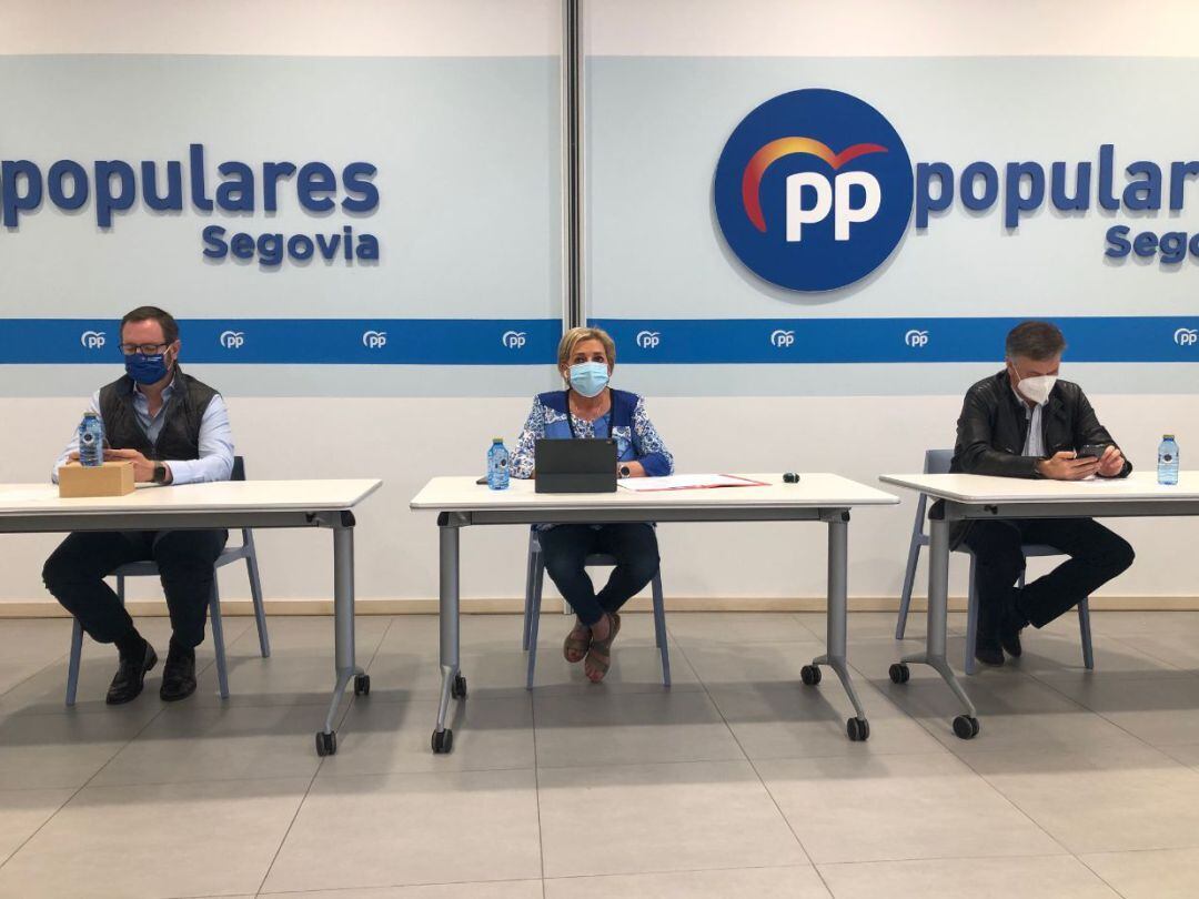 Paloma Sanz presenta su candidatura a la reelección como presidenta del PP de Segovia