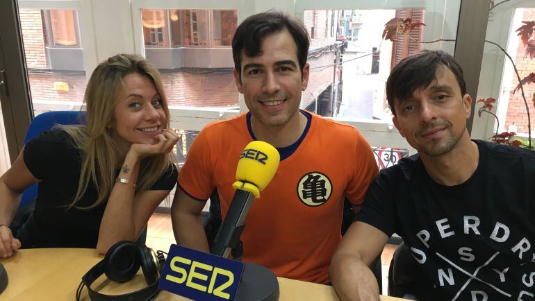 Maria Adamuz, Alejandro Tous y Armando Pita, protagonistas del musical Cabaret.