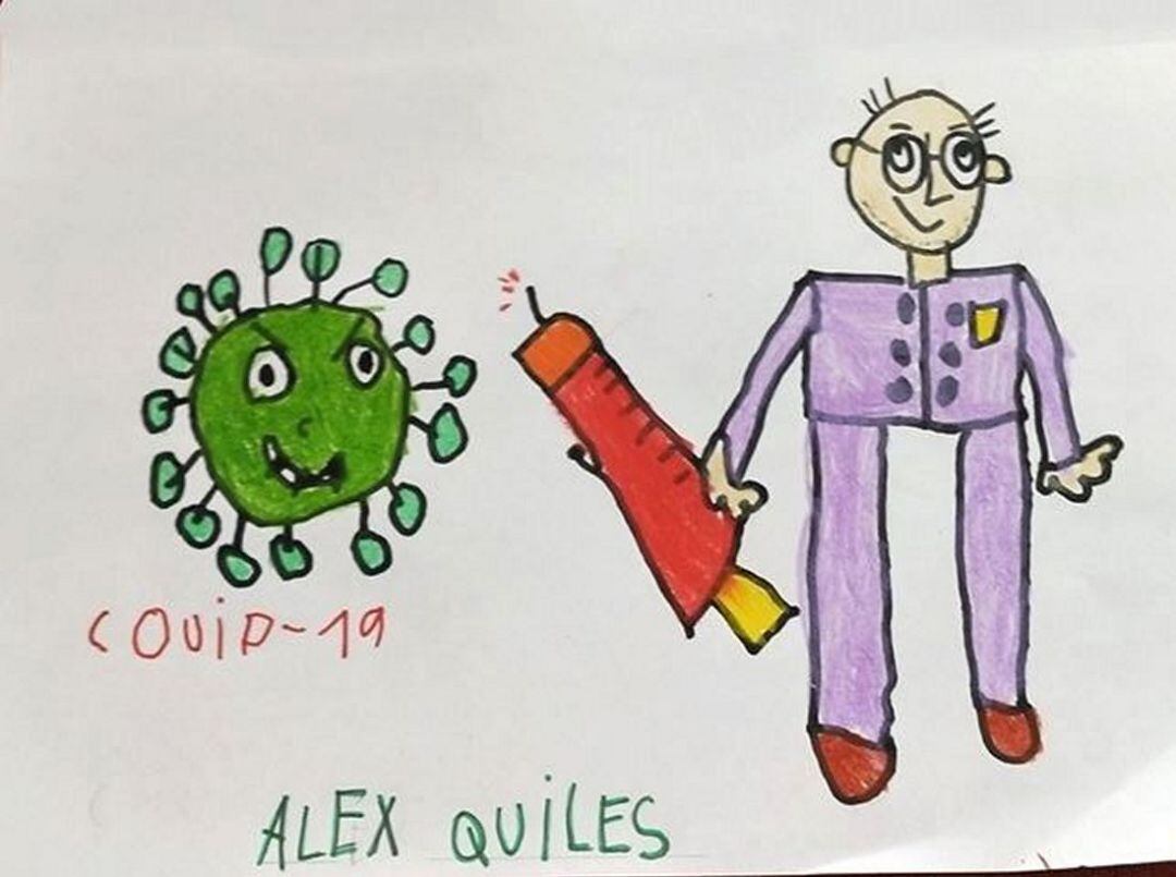 Dibujo de Alex Quiles que ya se ha presentado al concurso 