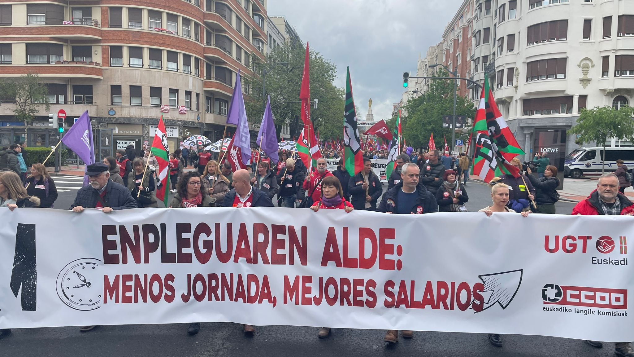 Primero de Mayo en Bilbao