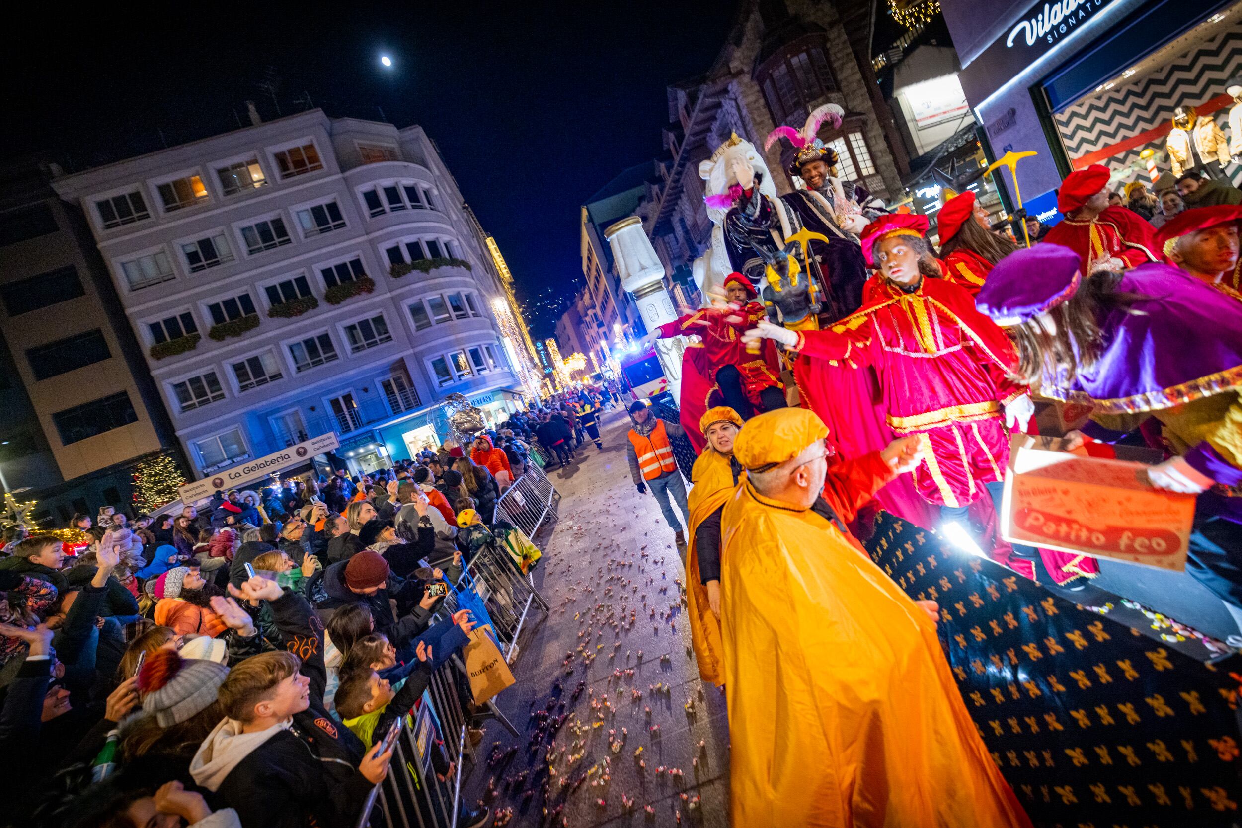 La cavalcada conjunta entre Andorra la Vella i Escaldes-Engordany de l&#039;any passat.