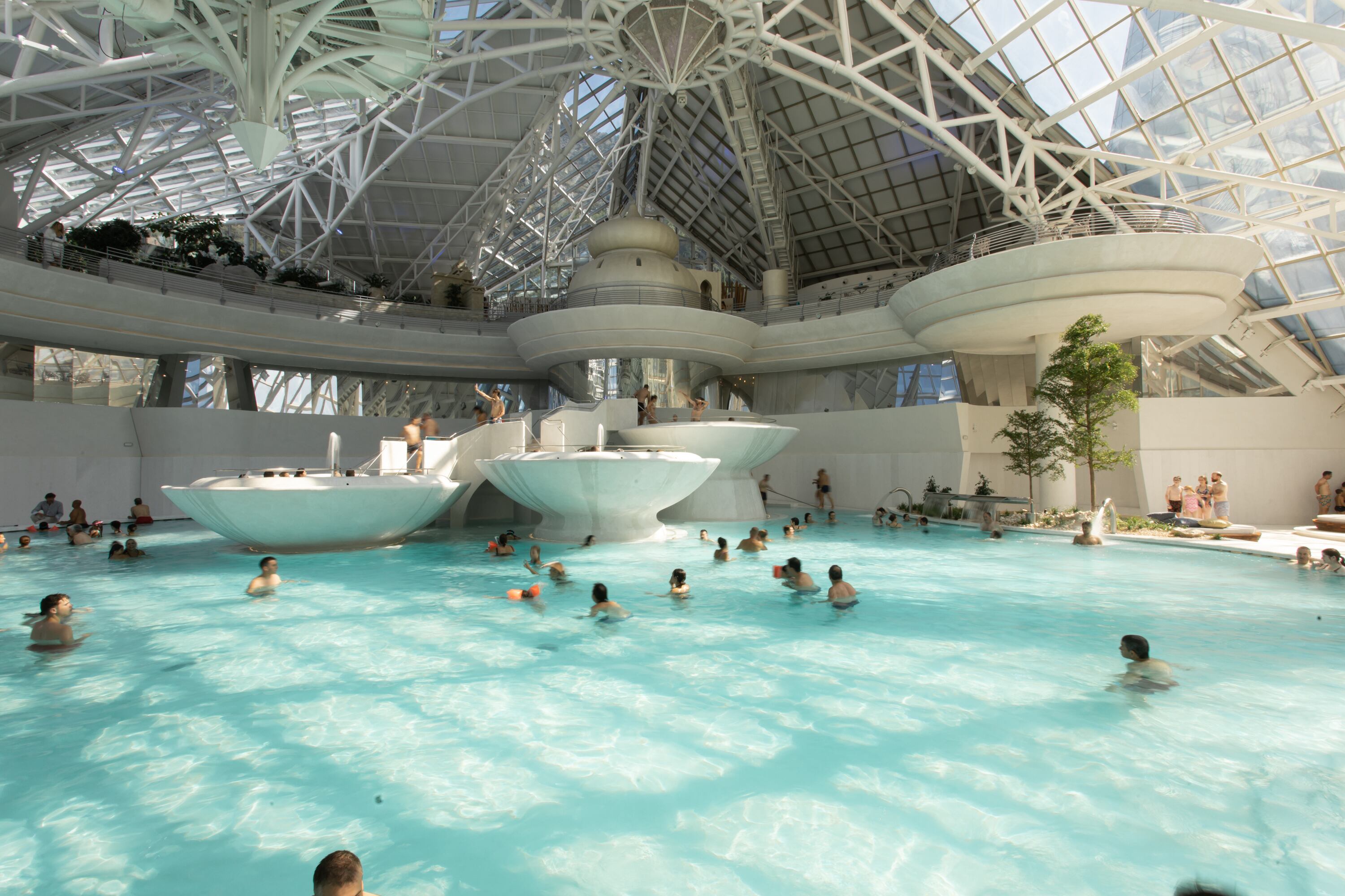 El termolúdic va inaugurar la nova llacuna central a mitjans de juliol