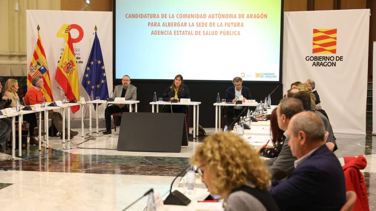 Aragón empieza a armar su candidatura para acoger la Agencia Estatal de Salud Pública en Zaragoza
