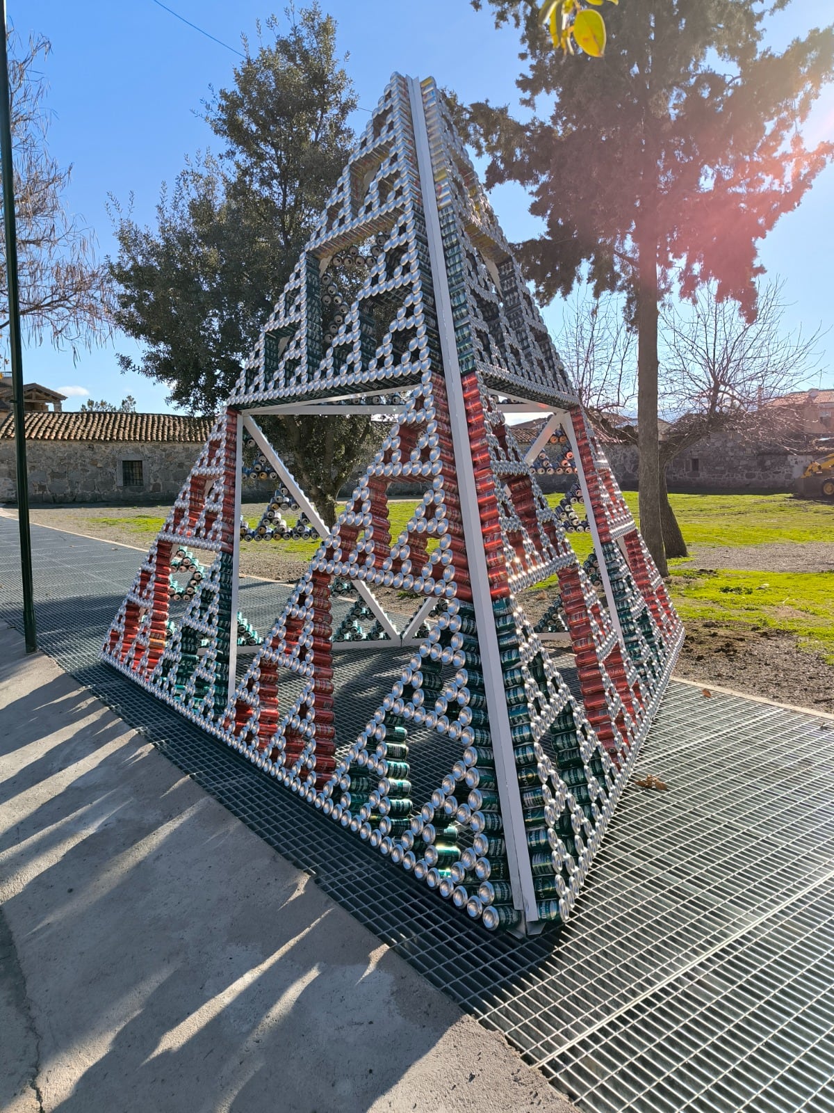 Tetraedro en Padiernos