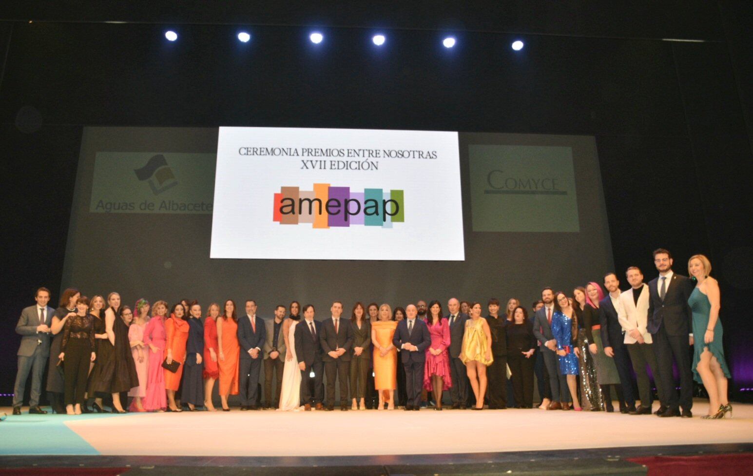 Gala de AMEPAP celebrada en el Teatro Circo