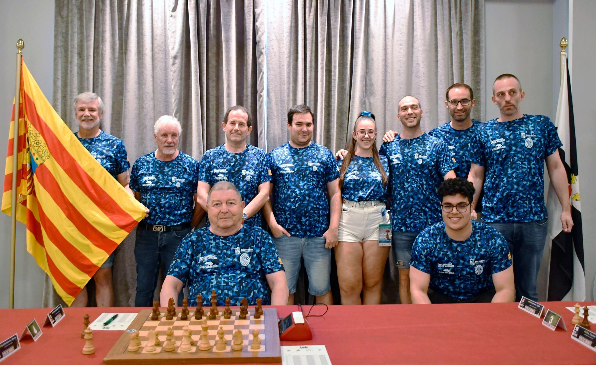 Equipo del Jaime Casas de Monzón de ajedrez